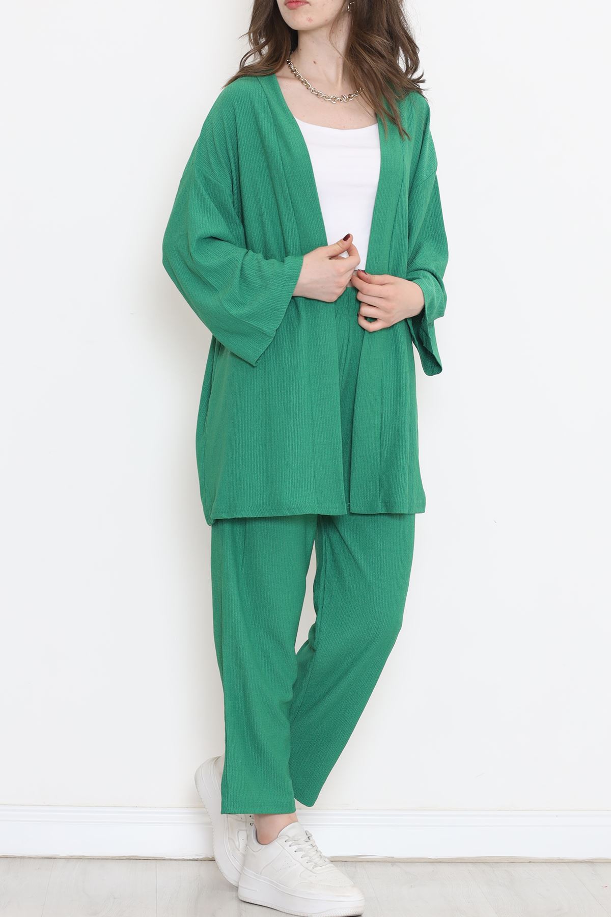 Lisinya275 Kimono Takım Yeşil