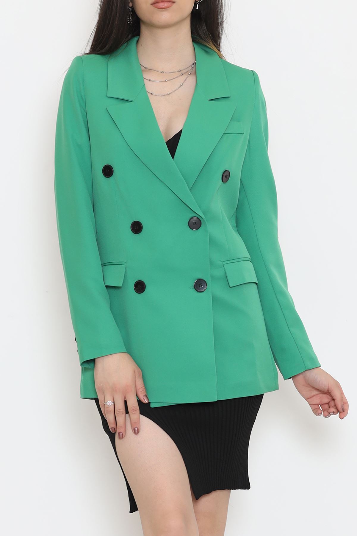 Lisinya275 Blazer Ceket Yeşil