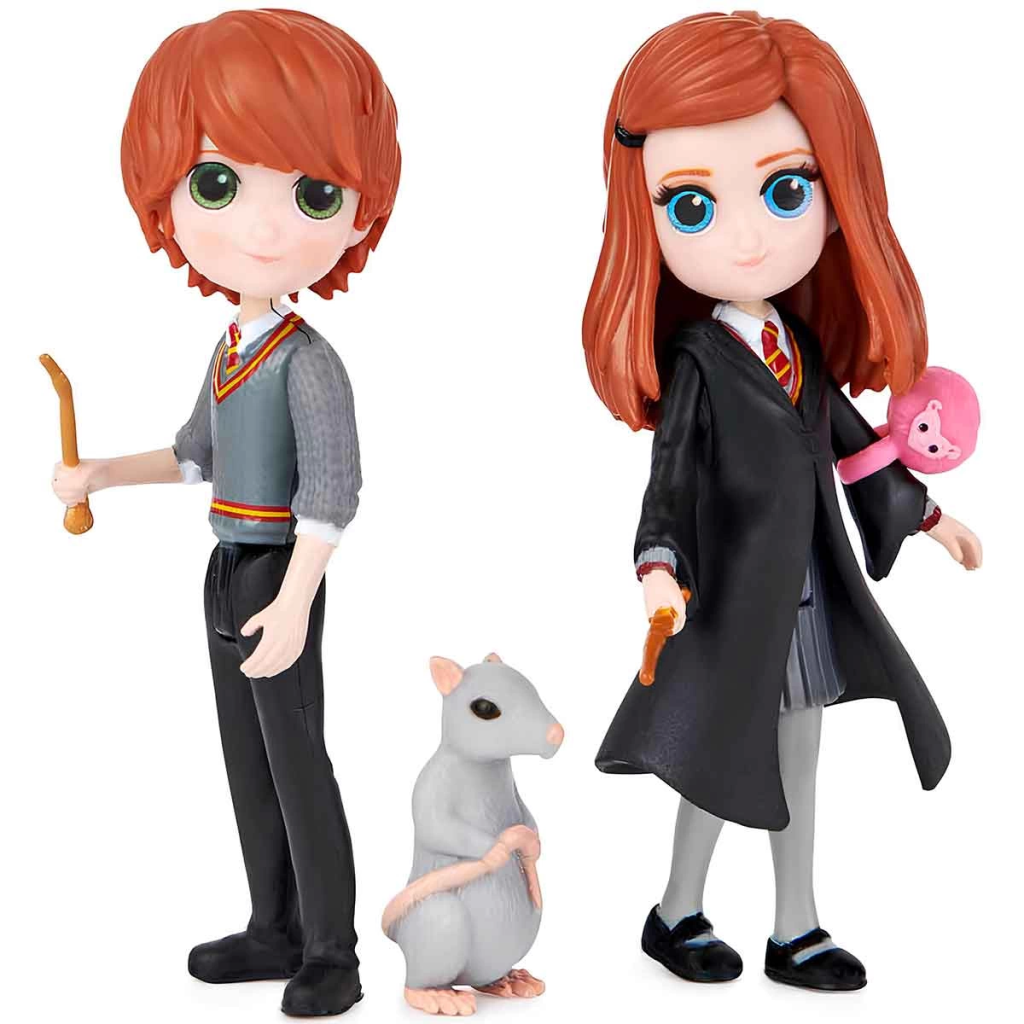 Lisinya193 Nessiworld Harry Potter Magical Minis Ron Weasley ve Ginny Weasley Dostluk Seti
