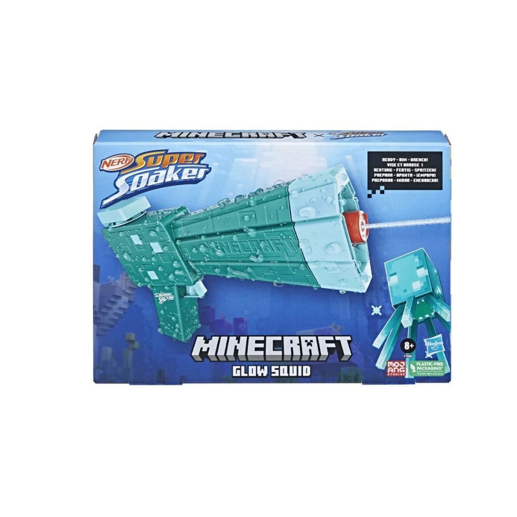 Lisinya193 F7600 ﻿ Super Soaker Minecraft Glow Squid +8 yaş
