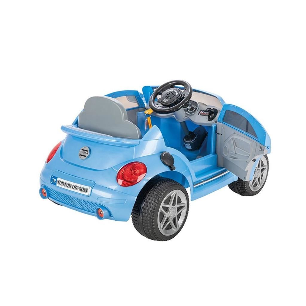 Lisinya193 05 281 , Tostos 12V Kumandalı Akülü Araba Metalik Mavi +3 yaş Özel Fiyatlı Ürün