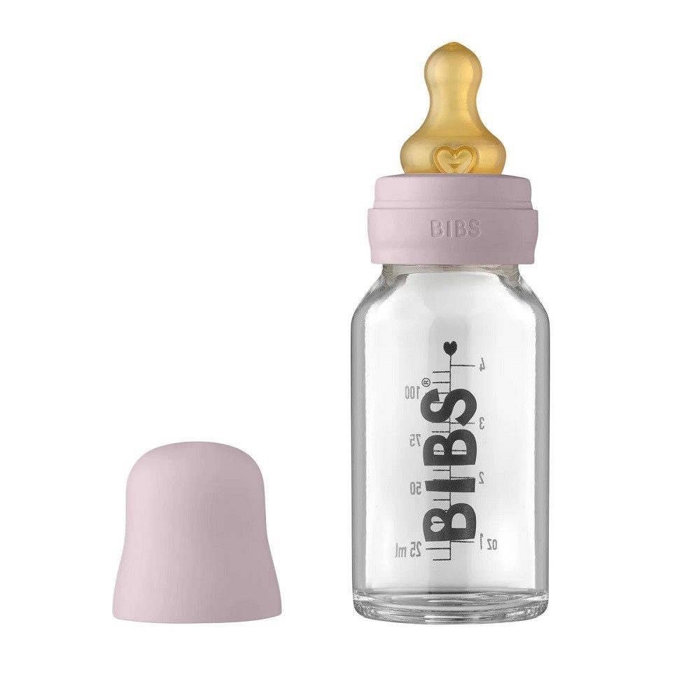 Lisinya193 Bibs  Bottle Complete Set Biberon 110ml Dusty Lilac