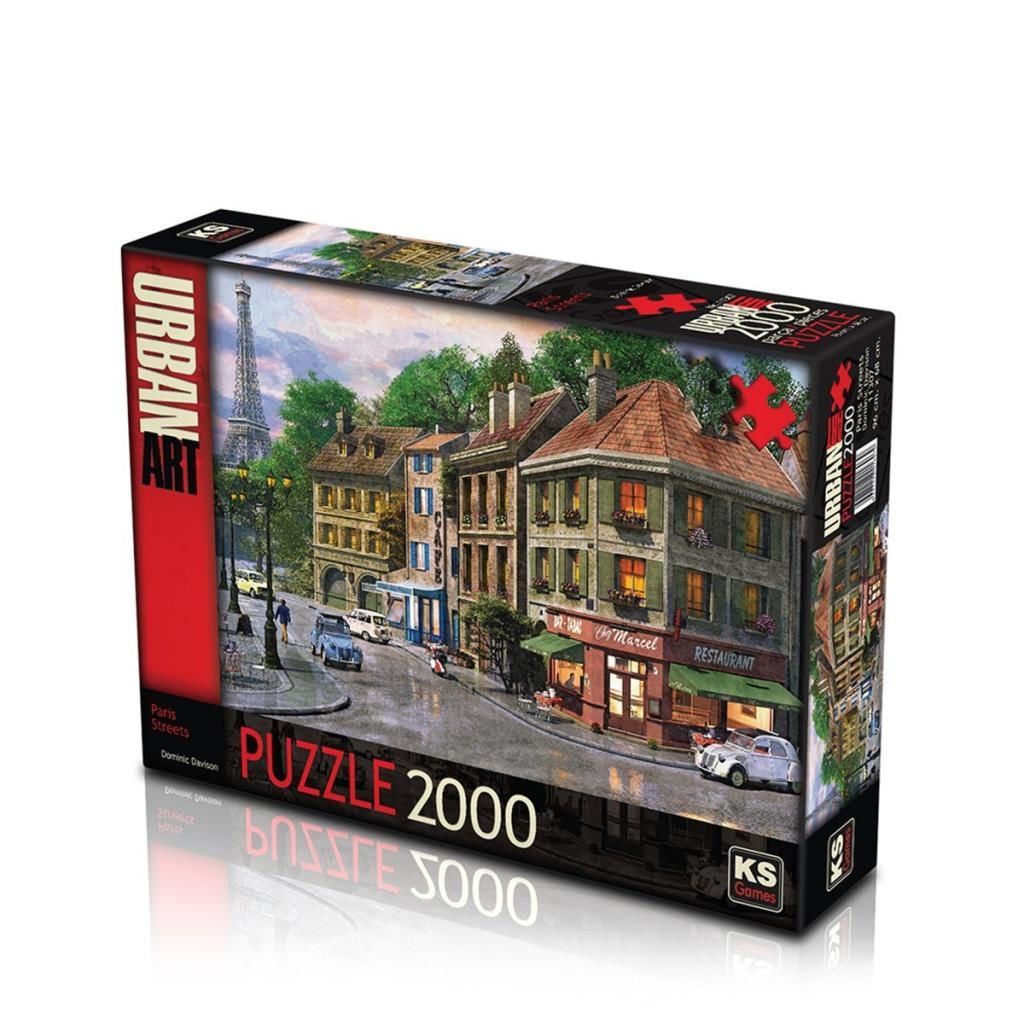 Lisinya193 11307 Paris Sokakları 2000 Parça Puzzle -KS Puzzle