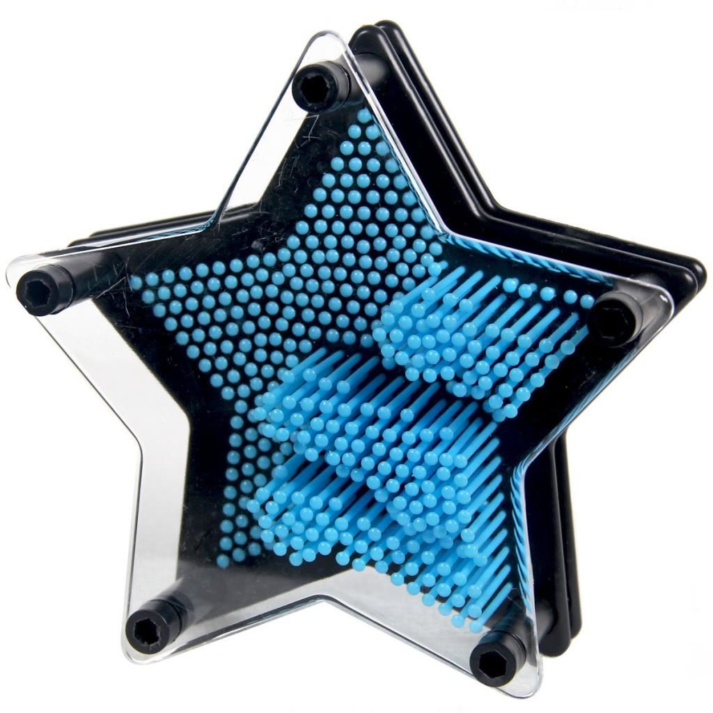 Lisinya193 Nessiworld Pinart 3D Yıldız Çivili Tablo 13,5 cm