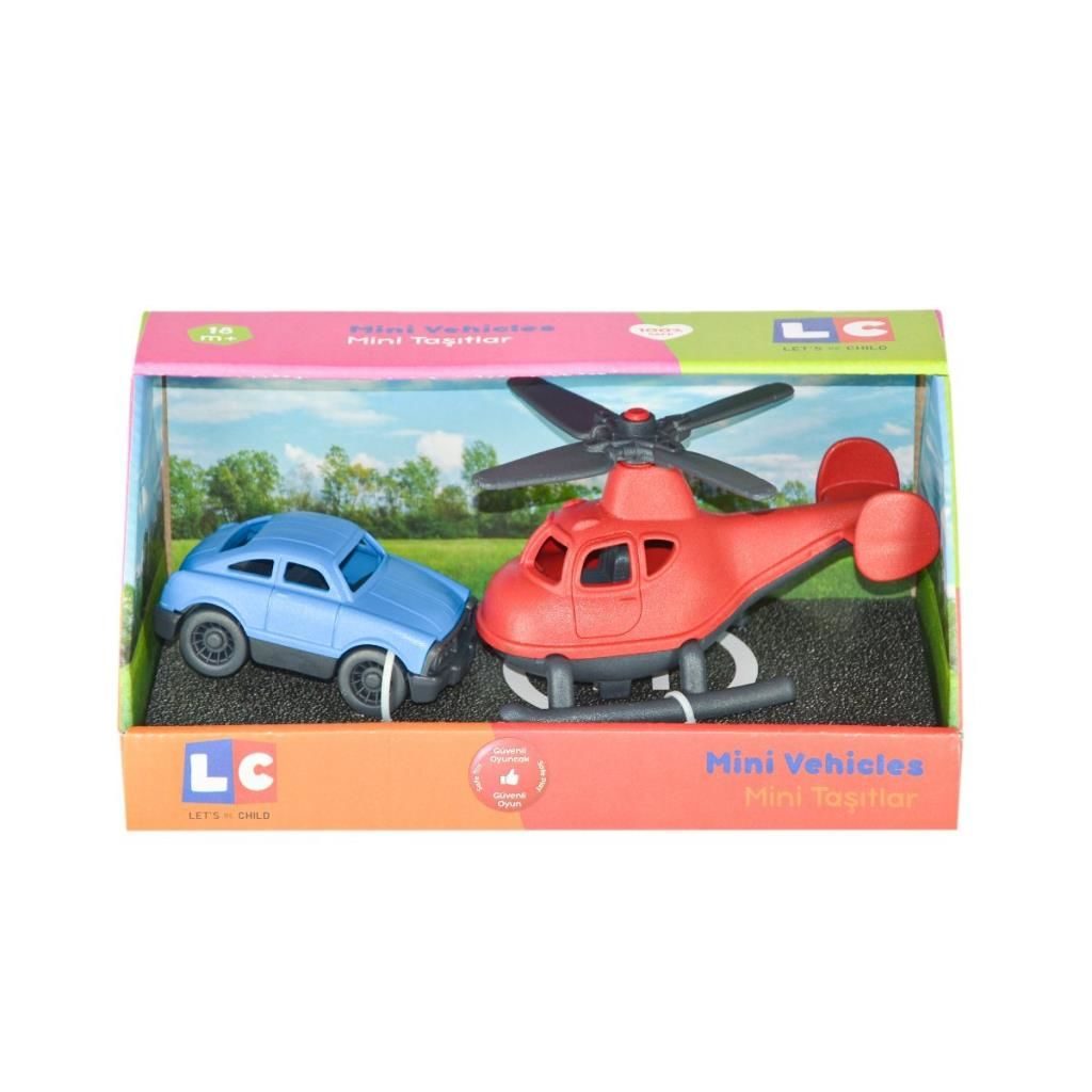 Lisinya193 -30938 Let's be Child - Minik Taşıtlar Araba-Helikopter