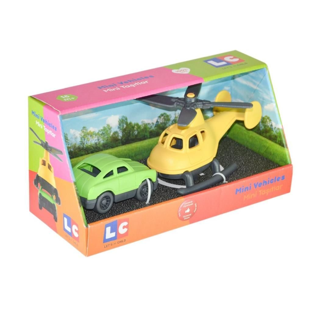 Lisinya193 -30938 Let's be Child - Minik Taşıtlar Araba-Helikopter