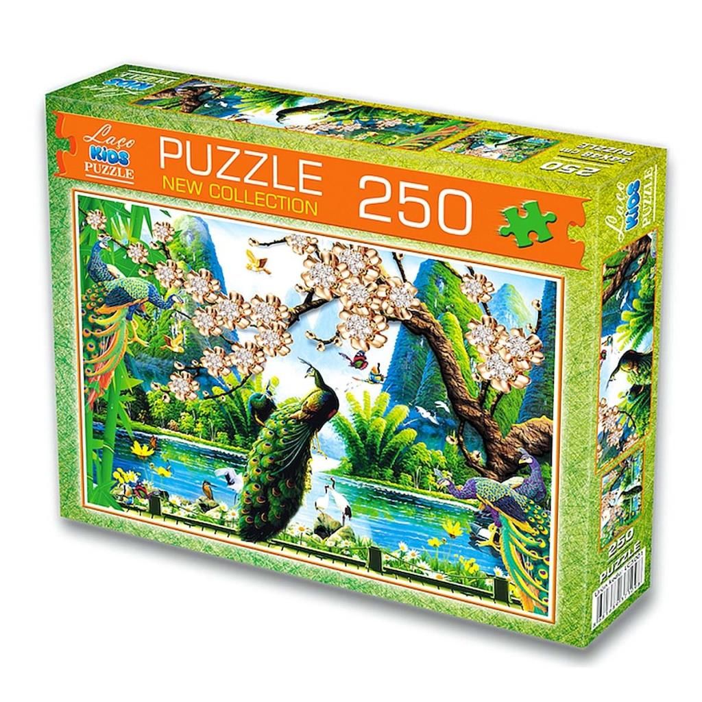 Lisinya193 Nessiworld 250 Parça Tavus Kuşu Puzzle