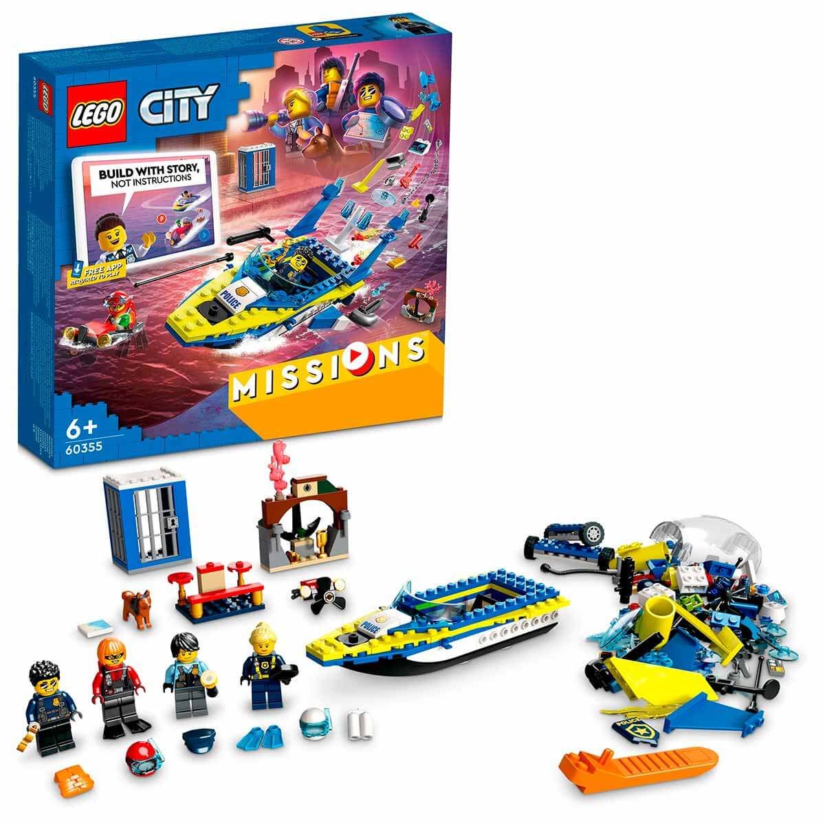 Lisinya193 Lego  Su Polisi Dedektif Görevleri 60355
