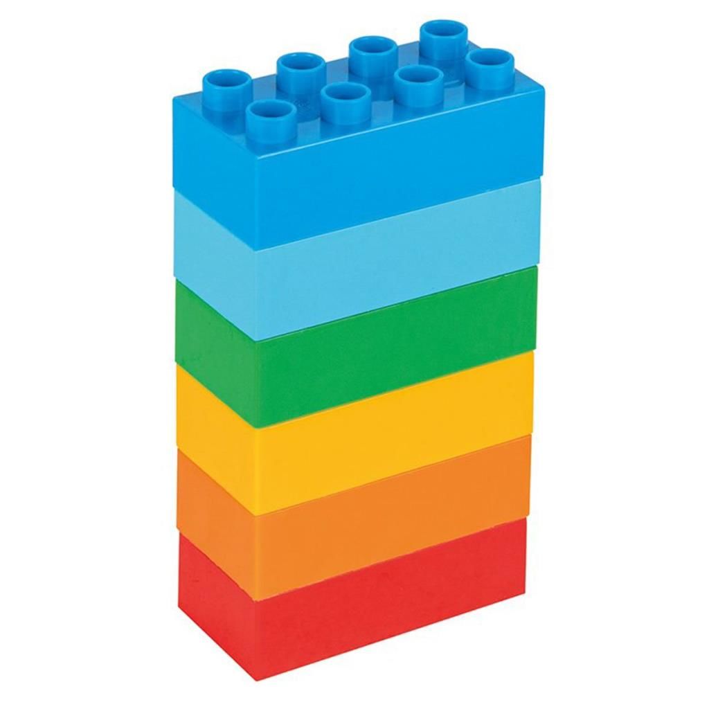 Lisinya193 Nessiworld Makro 6 Renkli Tuğla Bloklar