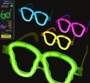 Lisinya193 Glow Partisi Fosforlu Gözlükler 6 Renk 6 Adet