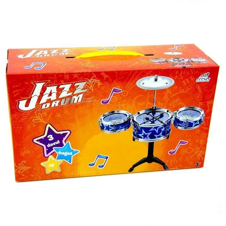 Lisinya193 Nessiworld Jazz Drum Mini Bateri Seti