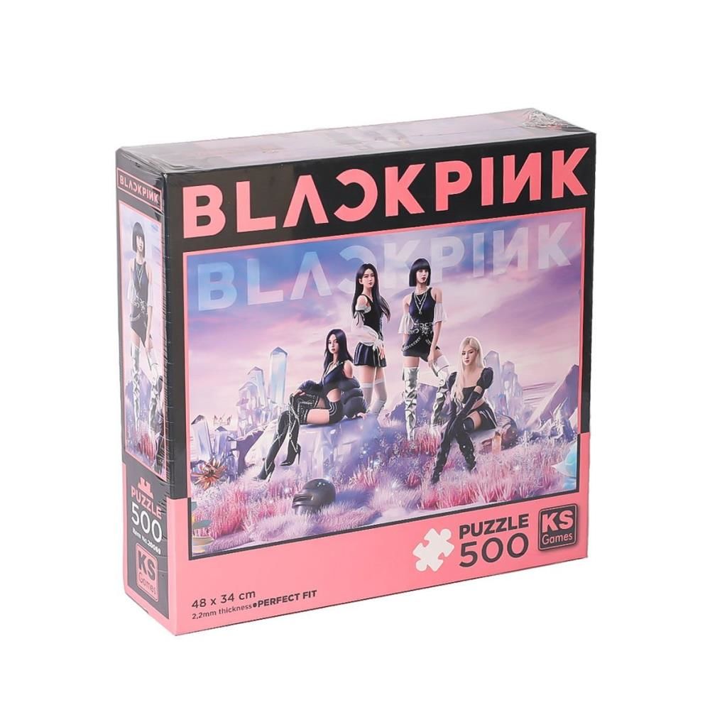 Lisinya193 20069 Black Pink 500 Parça Puzzle