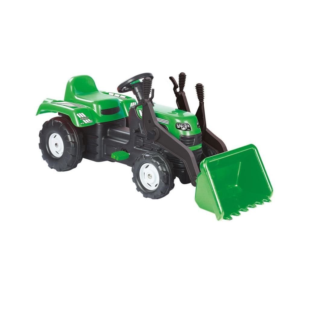 Lisinya193 8147 Kepçeli Traktör Yeşil - Dolu Oyuncak