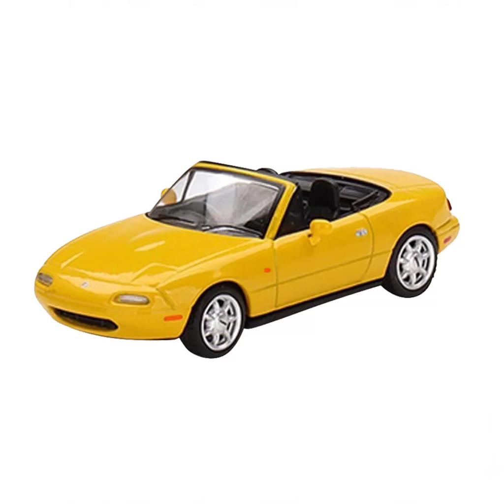 Lisinya193 Nessiworld Mini GT 1:64 Eunos Roadster Sunburst Yellow