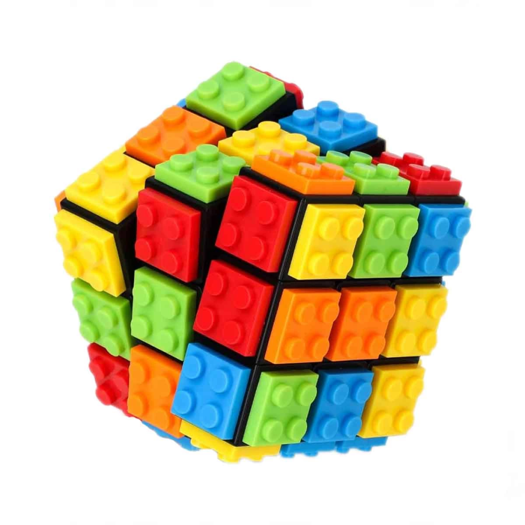 Lisinya193 Nessiworld Magic Cube Lego Parçalı Eğitici Sabır Küpü
