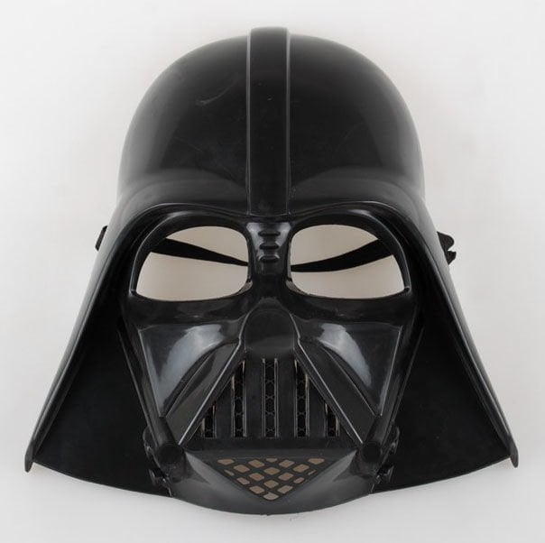 Lisinya193 Çocuk Boy Yıldız Savaşları Star Wars Darth Vadet Maskesi  90 cm Pelerin Seti Siyah