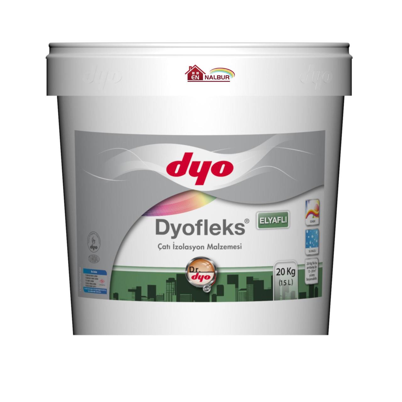 Lisinya202 Dyoflex Elyaflı Çatı İzolasyon Malzemesi 20 Kg