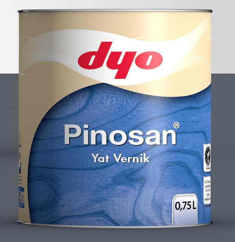 Lisinya202 Dyo Pinosan Yat Verniği 0,75 Litre Şeffaf