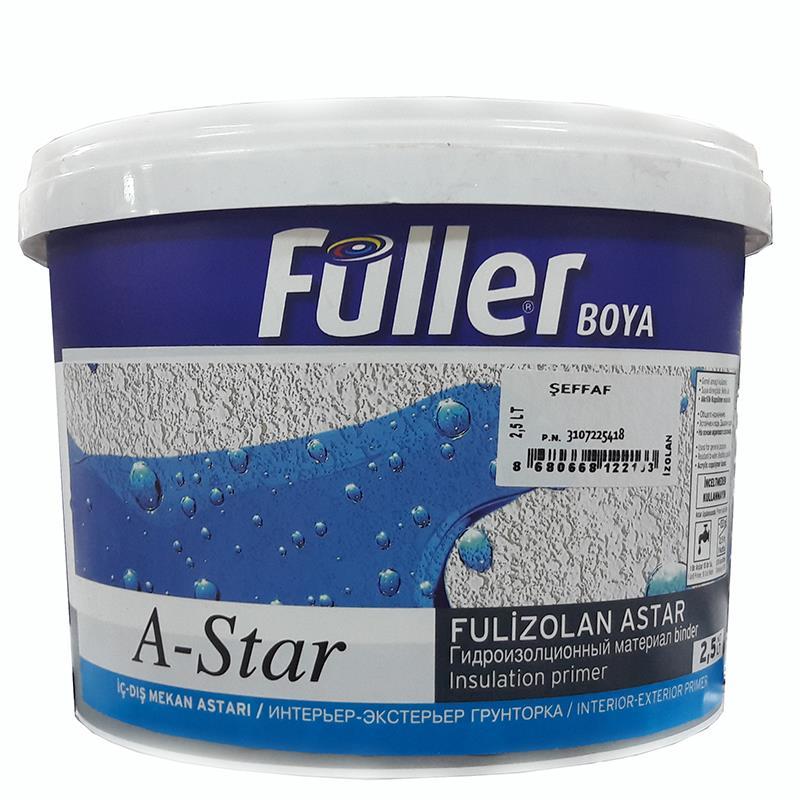 Lisinya202 Füller A-Star Fulizolan İç / Dış Cephe Astarı Şeffaf 2,5 Litre