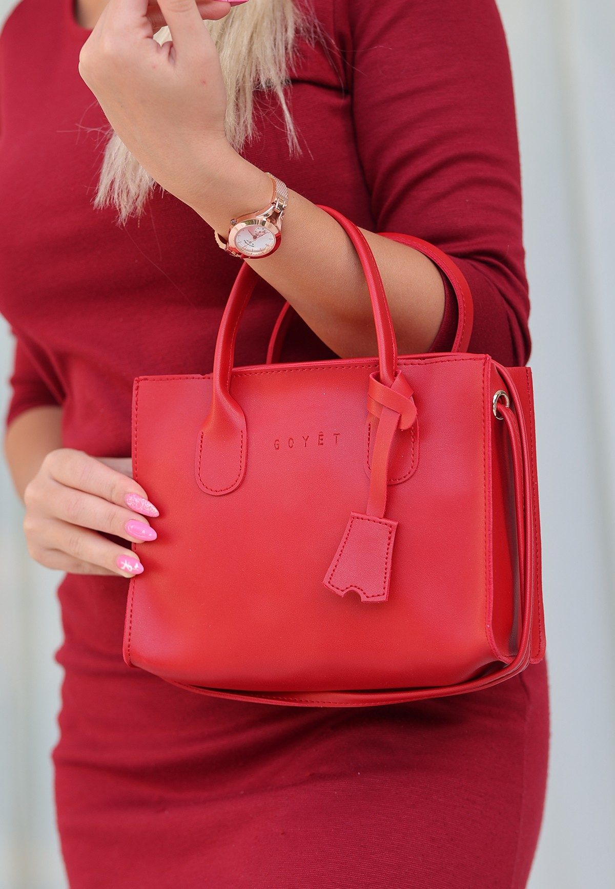Lisinya741 - Kırmızı Cilt Çanta