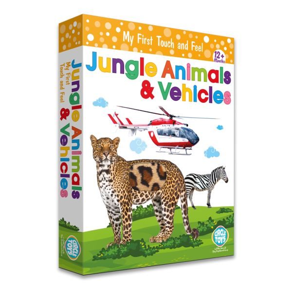 Dokun Hisset Jungle Animals 
(Orman Hayvanları ve Araçlar)