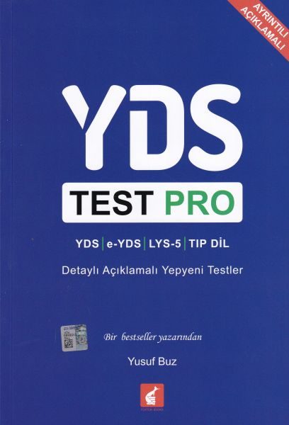 Foxton Books YDS Test Pro Detaylı Açıklamalı Yepyeni Testler
