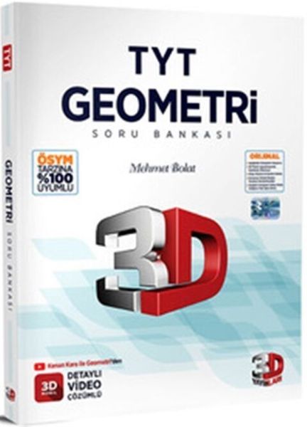 3D Yayınları TYT Geometri Tamamı Video Çözümlü Soru Bankası