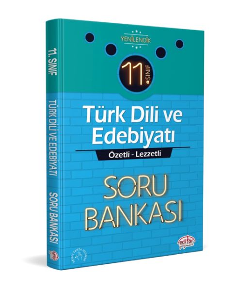 Editör 11. Sınıf Türk Dili ve Edebiyatı Özetli Lezzetli Soru Bankası (YENİ)