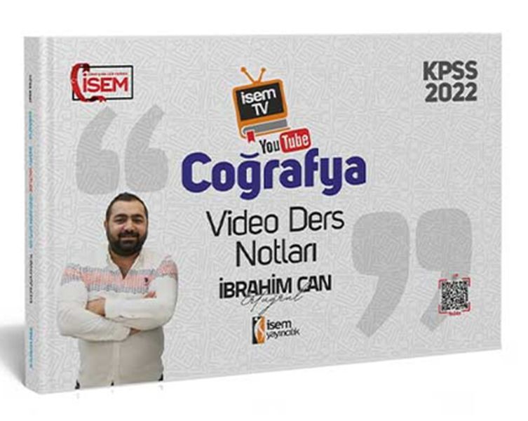 İsem Yayıncılık 2022 İsem TV KPSS Genel Kültür Coğrafya Video Ders Notu