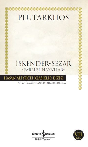 İskender - Sezar - Paralel Hayatlar - Hasan Ali Yücel Klasikleri