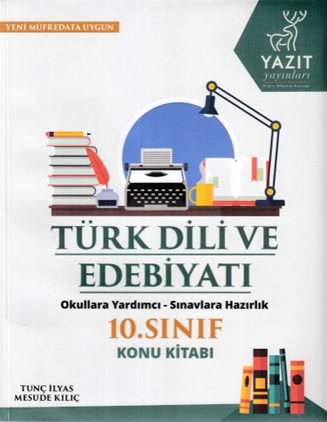 Yazıt 10. Sınıf Türk Dili ve Edebiyatı Konu Kitabı