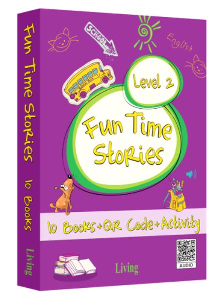 Living Level 2 Fun Times Stories 10'lu Hikaye Seti