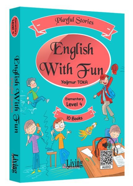 English With Fun Level 4 - 10 Kitap - Playful Stories