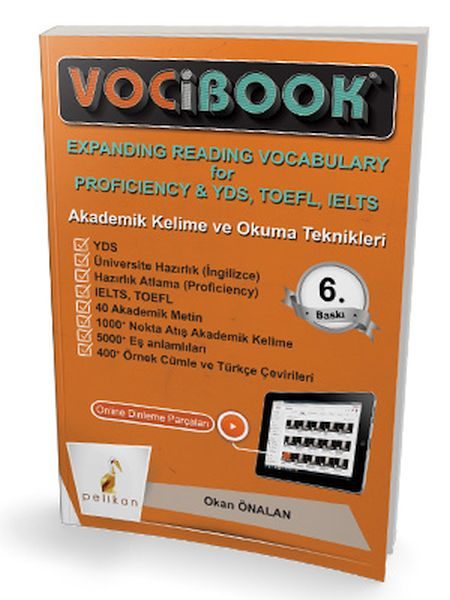 Vocibook İngilizce Akademik Kelime ve Okuma Teknikleri