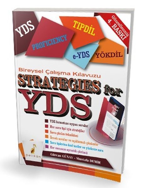 Pelikan Strategies for YDS Bireysel Çalışma Kılavuzu