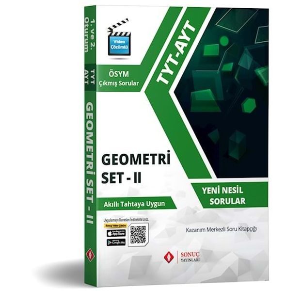 Sonuç TYT-AYT Geometri Set II Kazanım Merkezli Soru Kitapçığı (Yeni)