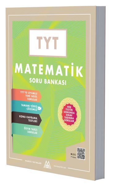 Marsis Yayınları TYT Matematik Soru Bankası Video Çözümlü