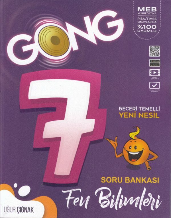 Gong 7. Sınıf Fen Bilimleri Beceri Temelli Yeni Nesil Soru Bankası
