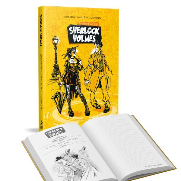 Lisinya218  Çocuklar İçin Sherlock Holmes Süresiz Ajanda (Zamansız Yazarlar Serisi)