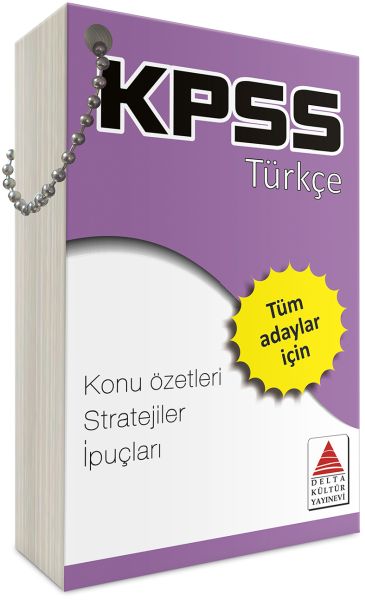 KPSS Türkçe Strateji Kartları