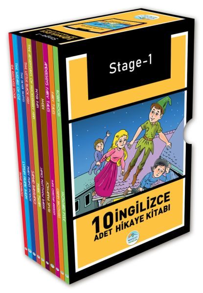 Lisinya218  İngilizce Hikaye Seti (10 Kitap Takım - Stage 1)