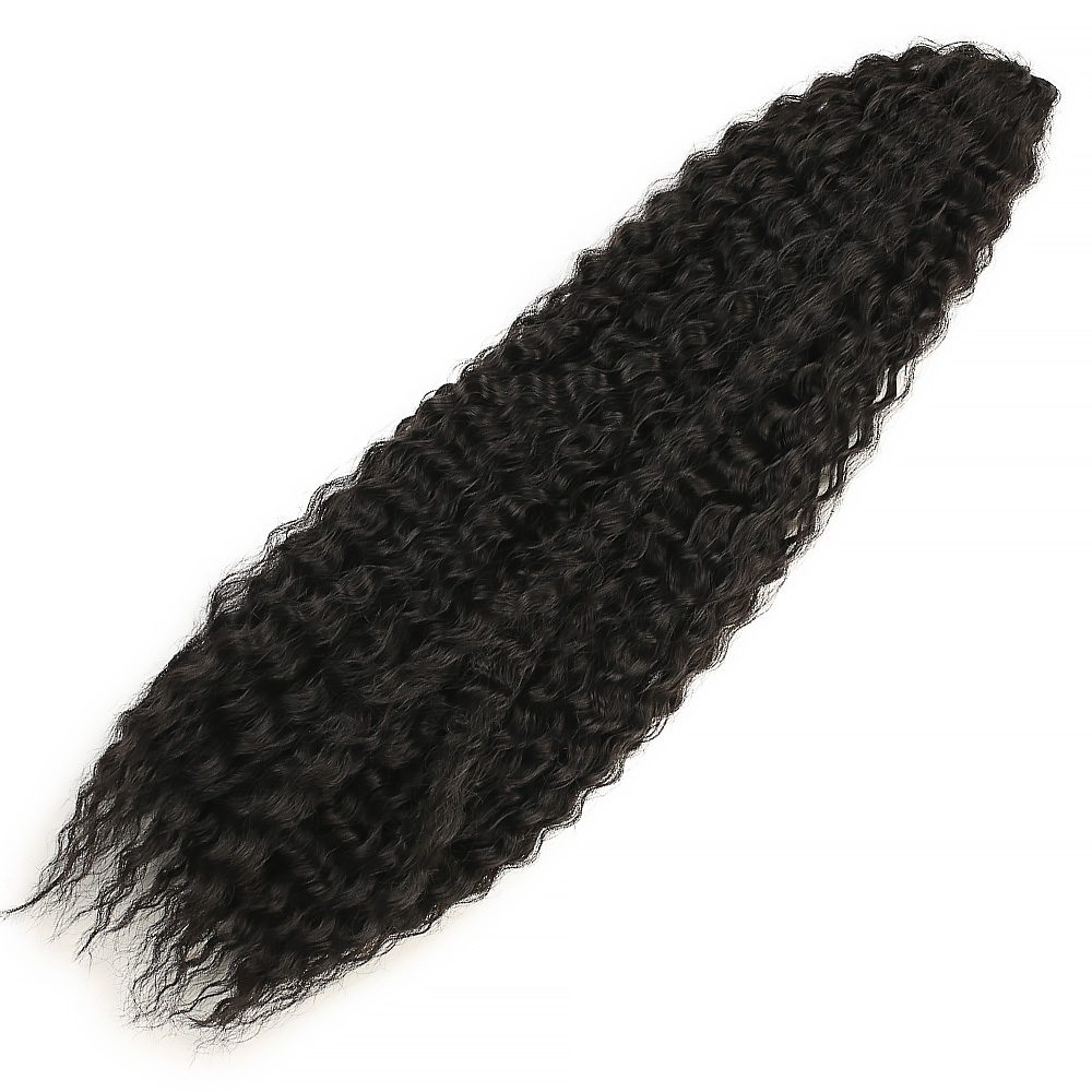 Lisinya201 Brazilian Afro Dalgası Saç / Siyah