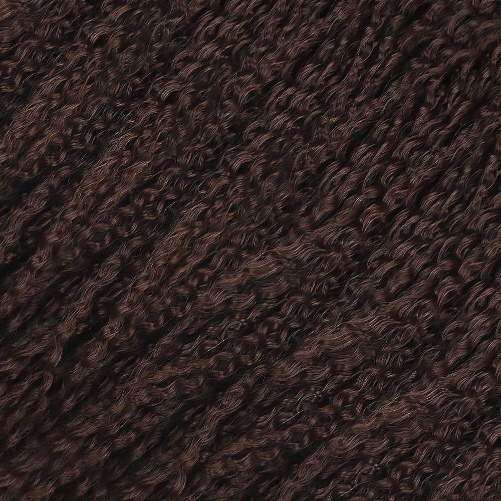 Lisinya201 Brazilian Afro Dalgası Saç / Kahverengi
