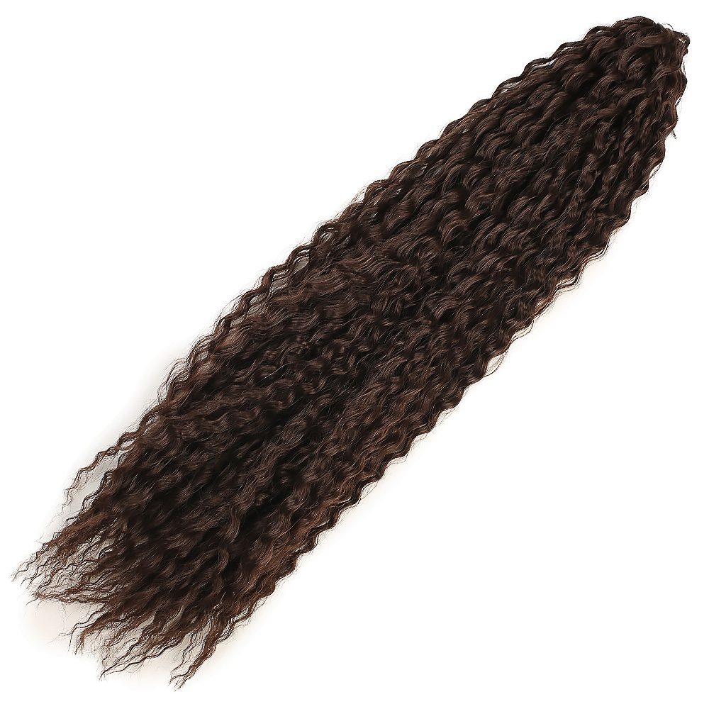 Lisinya201 Brazilian Afro Dalgası Saç / Kahverengi
