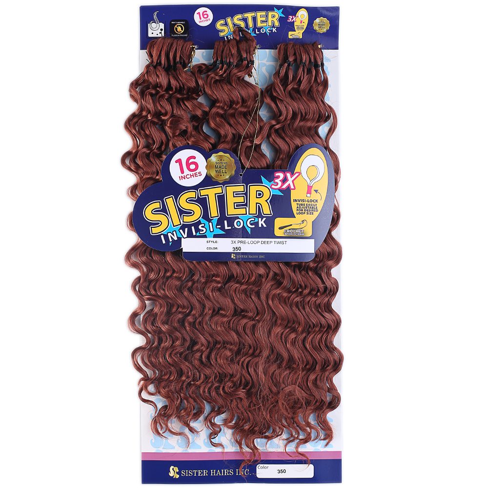 Lisinya201  Sister Afro Dalgası Saç / Kızıl Bakır 350