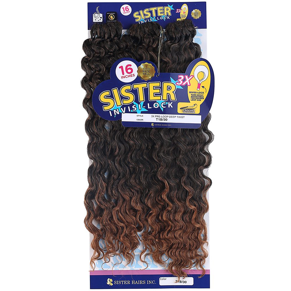 Lisinya201 Sister Afro Dalgası Saç/Siyah Kahve Ombreli 1/30