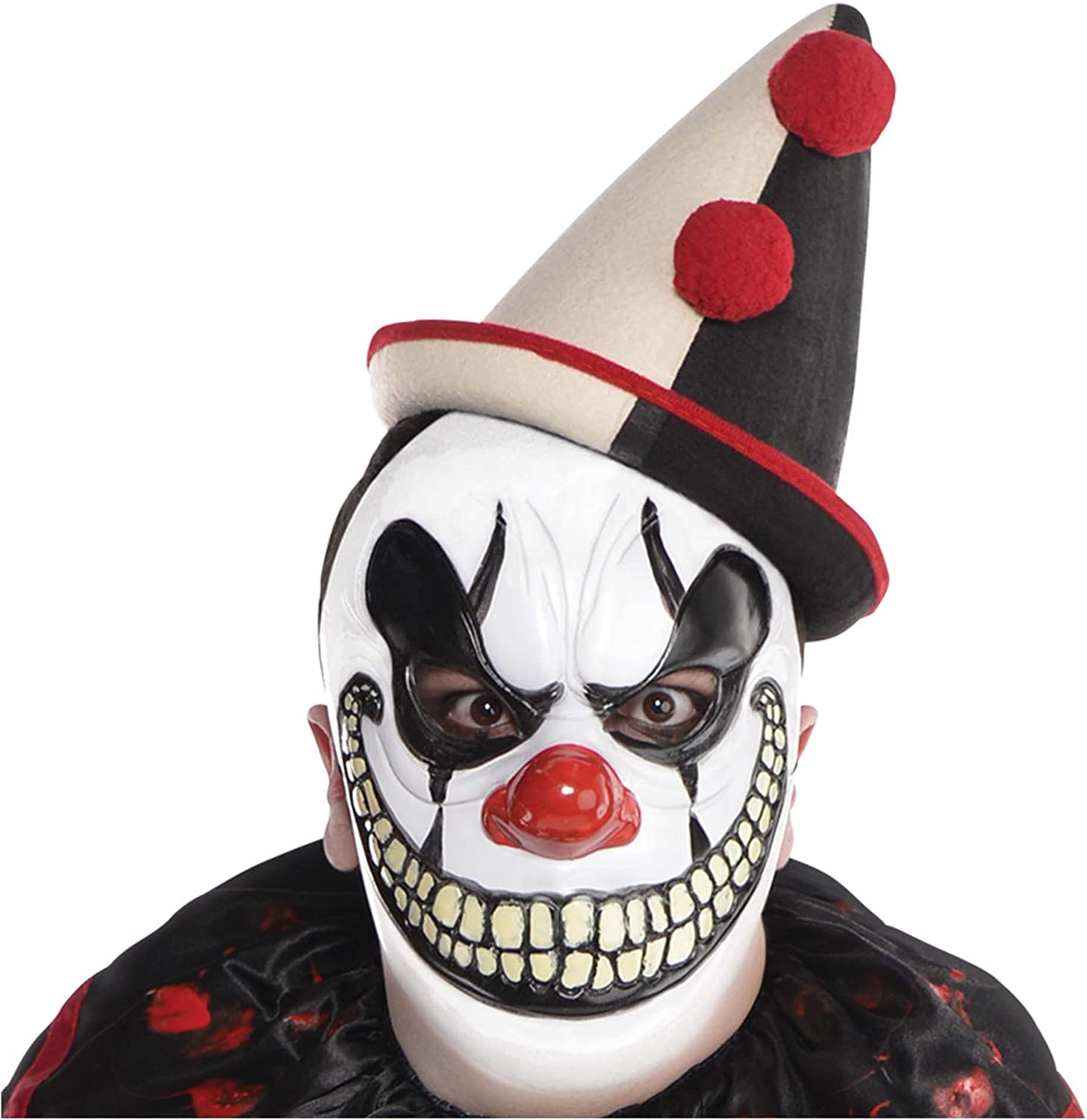 Freak Show Joker Maske 26x16 cm (Lisinya)