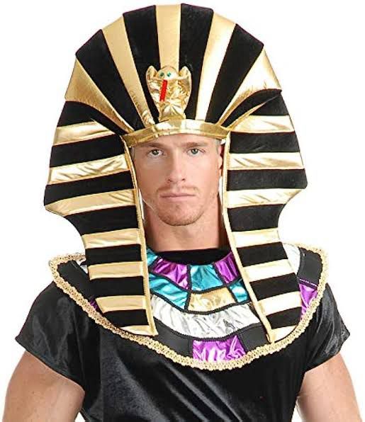 Mısırlı Tutankamon Şapkası Kobra Yılan Figürlü (Lisinya)