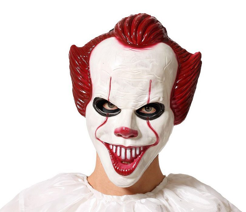 Plastik Joker Maskesi Killer Palyaço Maskesi  (Lisinya)