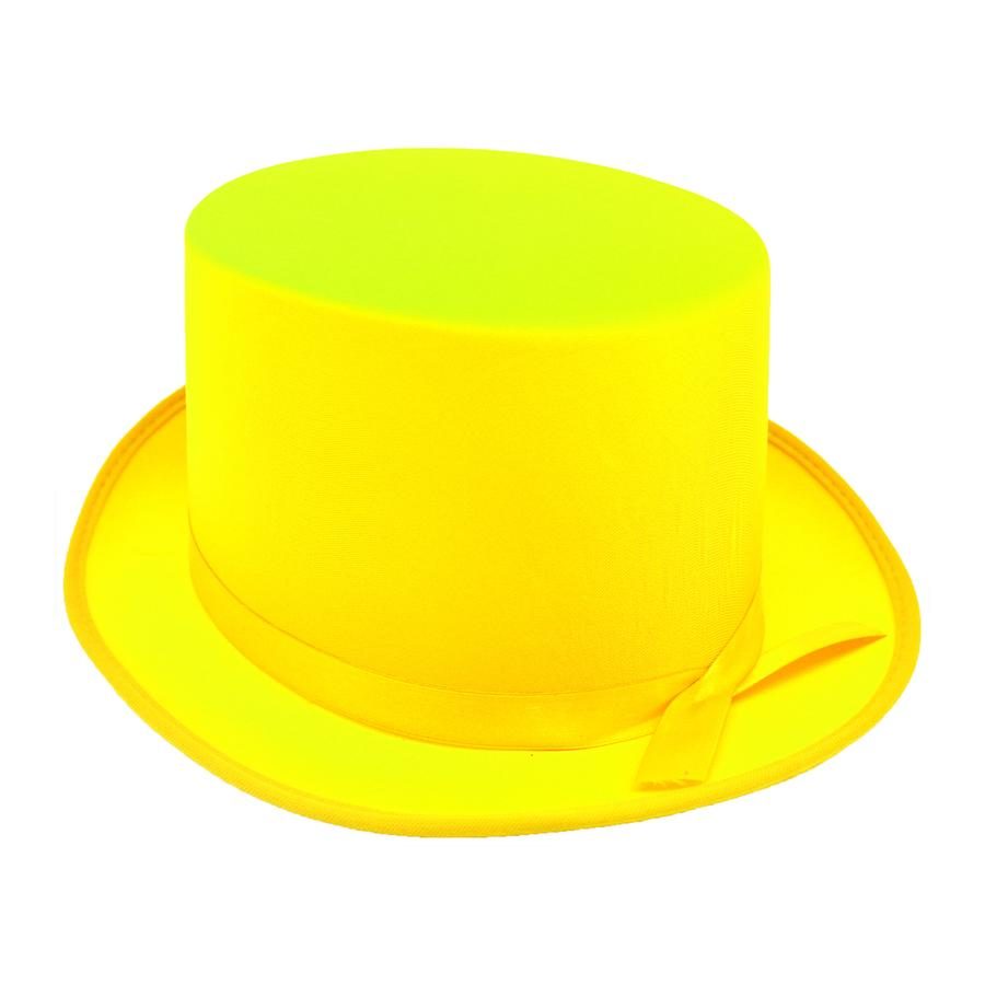 Sihirbaz Şapkası Çocuk Boy Sarı Renk (Lisinya)